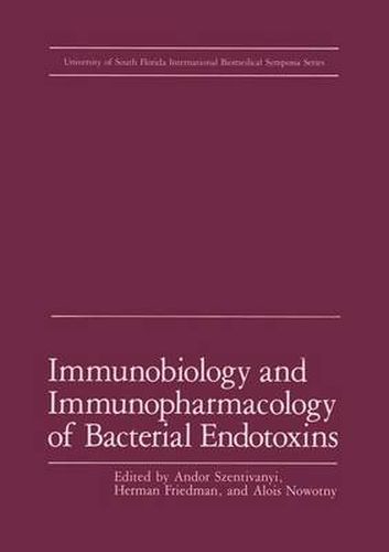 Cover image for Immunobiology and Immunopharmacology of Bacterial Endotoxins