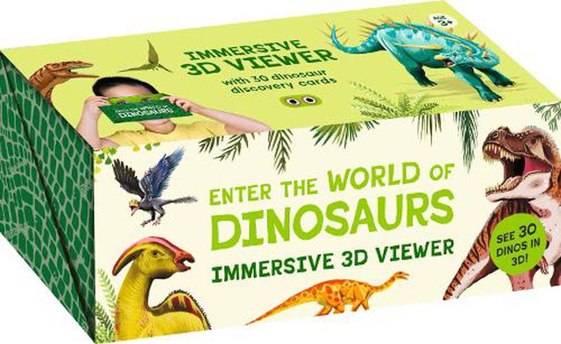 Cover image for Enter the World of Dinosaurs