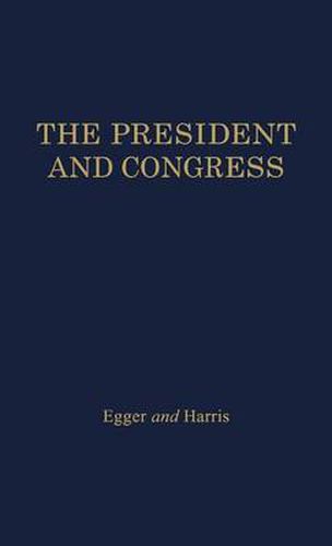 Cover image for The President and Congress