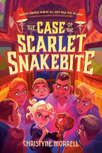 Cover image for The Case of the Scarlet Snakebite