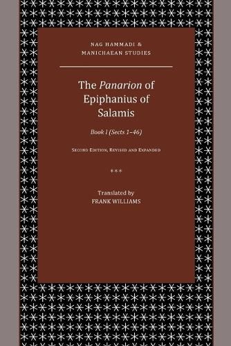 The Panarion of Epiphanius of Salamis: Book I (Sects 1-46)