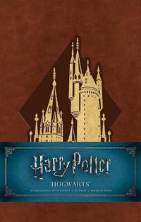 Cover image for Harry Potter: Hogwarts Hardcover Ruled Journal
