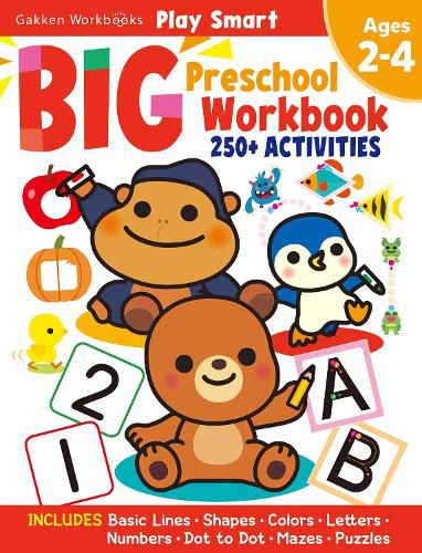Cover image for Play Smart Big Workbook Preschool Ages 2-4