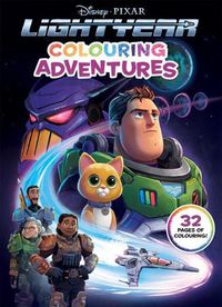 Cover image for Lightyear: Colouring Adventures (Disney Pixar)