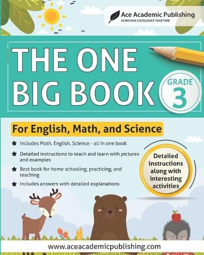 Cover image for The One Big Book - Grade 3: For English, Math and Science