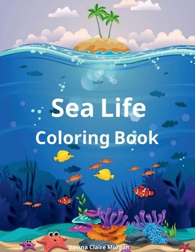 Cover image for Sea Life Coloring Book