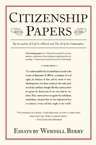 Cover image for Citizenship Papers: Essays