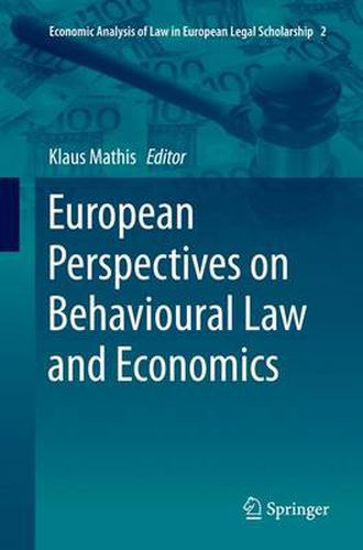 Cover image for European Perspectives on Behavioural Law and Economics