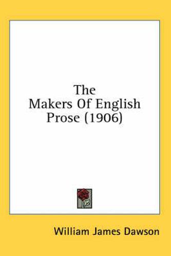 The Makers of English Prose (1906)