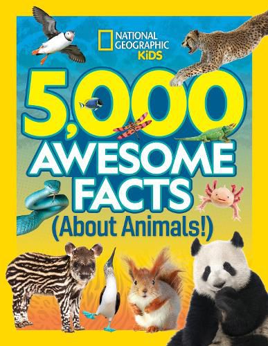 Cover image for 5,000 Awesome Facts About Animals