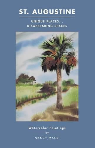 Cover image for St. Augustine: Unique Places...Disappearing Spaces: Watercolor Paintings by Nancy Macri