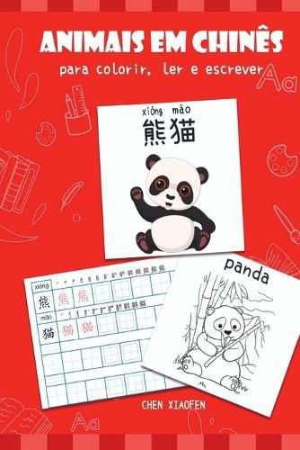 Cover image for Animais Em Chines Para Colorir, Ler E Escrever