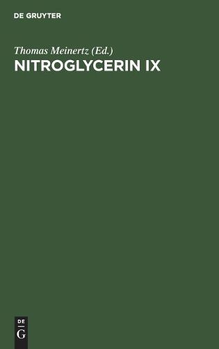 Cover image for Nitroglycerin IX: Nitrate Und Mobilitat. 9. Hamburger Symposion