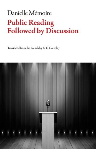Cover image for Public Reading Followed by Discussion