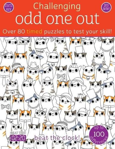 Cover image for Odd One Out: Over 80 Timed Puzzles to Test Your Skill!