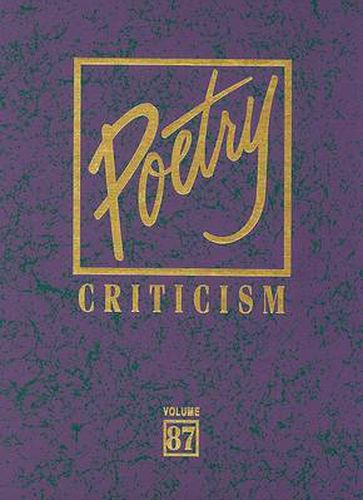 Cover image for Poetry Criticism