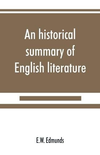 Cover image for An historical summary of English literature