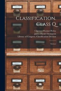 Cover image for Classification. Class Q