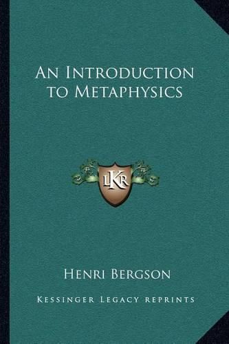 An Introduction to Metaphysics