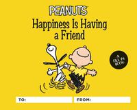 Cover image for Peanuts: Happiness Is Having a Friend: A Fill-In Book
