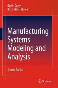 Cover image for Manufacturing Systems Modeling and Analysis