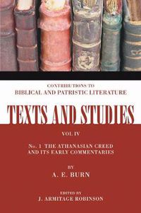 Cover image for The Athanasian Creed and Its Early Commentaries