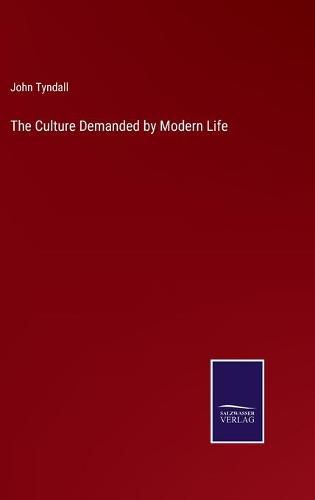 Cover image for The Culture Demanded by Modern Life
