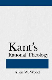 Cover image for Kant's Rational Theology