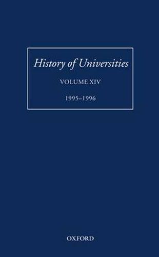 Cover image for History of Universities