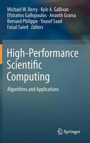 Cover image for High-Performance Scientific Computing: Algorithms and Applications