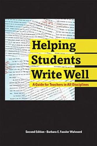 Helping Students Write Well