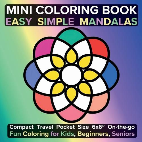 Cover image for Mini Coloring Book Easy Simple Mandalas