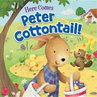 Cover image for Here Comes Peter Cottontail!
