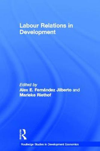 Cover image for Labour Relations in Development