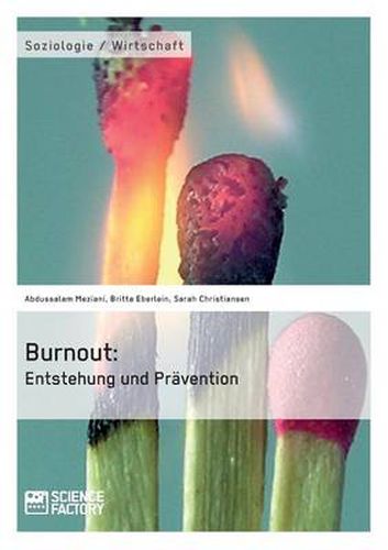 Cover image for Burnout: Entstehung und Pravention