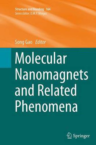 Cover image for Molecular Nanomagnets and Related Phenomena