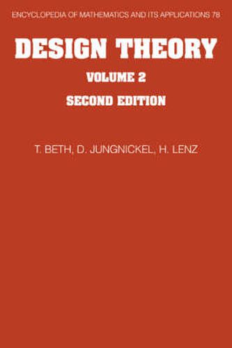 Cover image for Design Theory: Volume 2