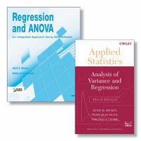 Cover image for Regression and ANOVA: An Integrated Approach Using SAS Software + Applied Statistics: Analysis of Variance and Regression, Third Edition Set
