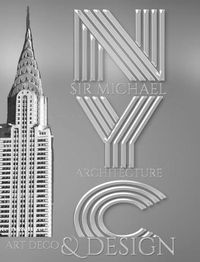 Cover image for Iconic Chrysler Building New York City Sir Michael Huhn Artist Drawing Journal