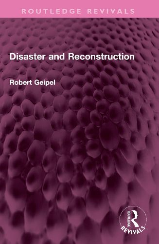 Cover image for Disaster and Reconstruction