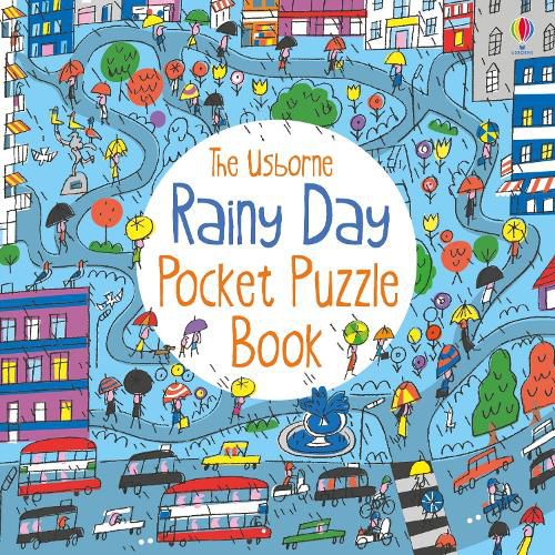 Cover image for Rainy Day Pocket Puzzle Book