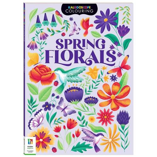 Cover image for Kaleidoscope Colouring Spring Florals