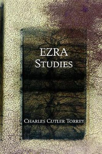 Cover image for Ezra Studies