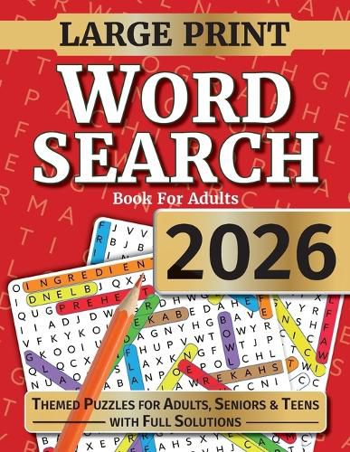 Cover image for Word Search Book For Adults