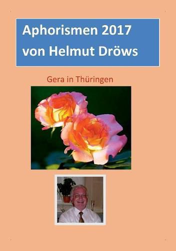 Cover image for Aphorismen von Helmut Droews 2017