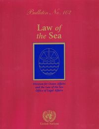 Cover image for Law of the Sea Bulletin, No. 102