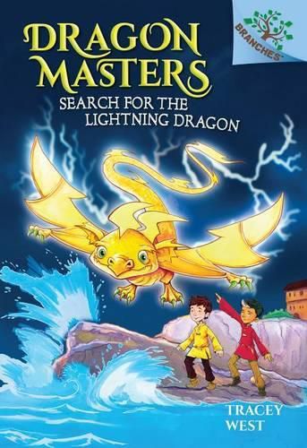 Cover image for Search for the Lightning Dragon: A Branches Book (Dragon Masters #7) (Library Edition): Volume 7