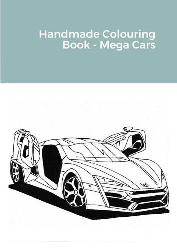 Cover image for Handmade Colouring Book - Mega Cars