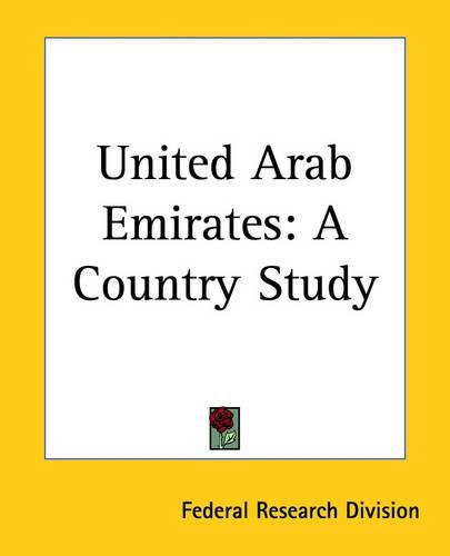 Cover image for United Arab Emirates: A Country Study