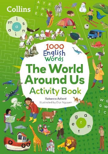 Cover image for Collins 1000 English Words Activity Book: The world around us